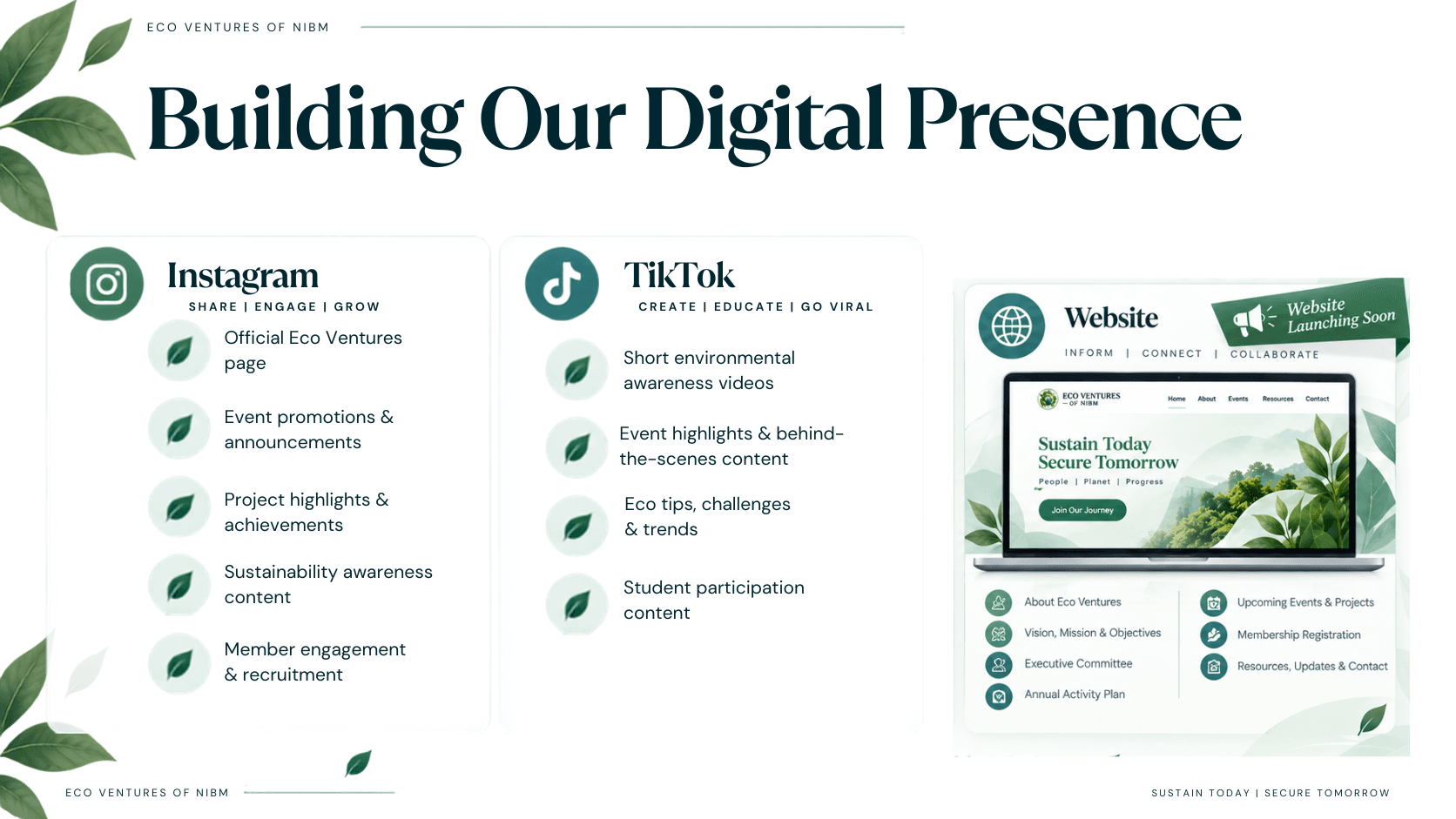 Slide 9 Website Mockup